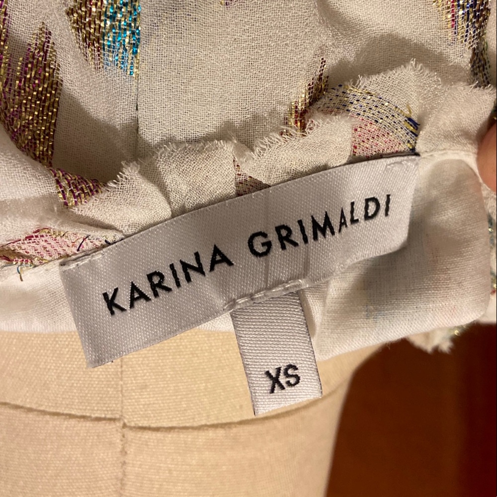 Karina Grimaldi Elegant Multicolor Patterned Wome… - image 6